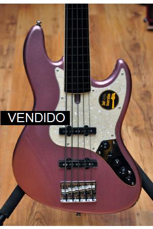 Sire Marcus Miller V7 Alder-5 Fretless (2nd Gen) BURGUNDY Sire Marcus Miller V7 Alder-5 Fretless (2nd Gen) BURGUNDY